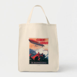 Tote Bag Affiche promotionnelle de dirigeable d'Adjudant