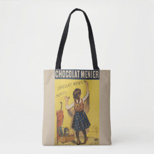 Tote Bag Affiche vintage Chocolat Menier française Art Boui
