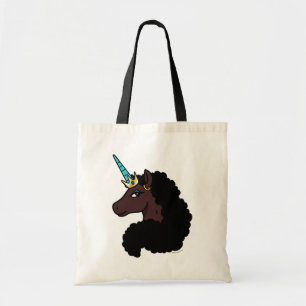 Tote Bag Afro Unicorn Magique
