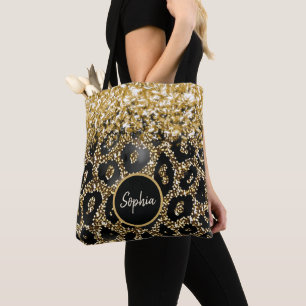 Tote Bag Agate de Parties scintillant de glamour Empreinte 