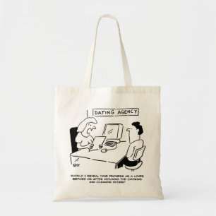 Tote Bag Agence de rencontres - Prowess en tant qu'amant
