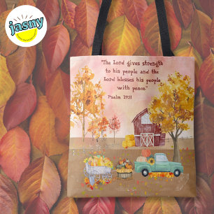 Tote Bag Agrafe Automne Inspirante Automne Avec Texte Perso