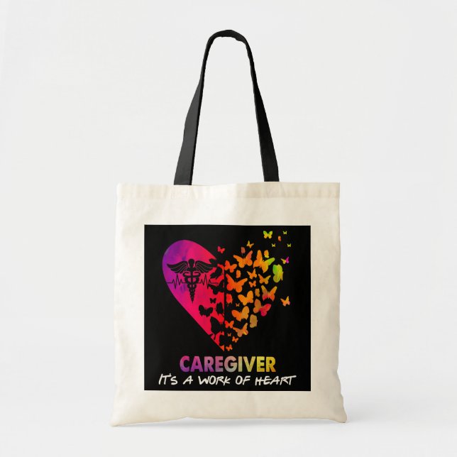 Tote Bag Aidant de carrière - (Devant)