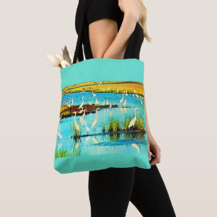 Tote Bag aigrettes enneigés