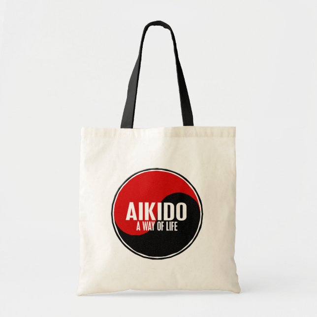 Tote Bag Aikido 1 de Yin Yang (Devant)