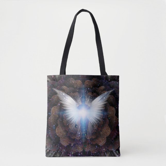 Tote Bag Ailes brillantes et aura (Devant)