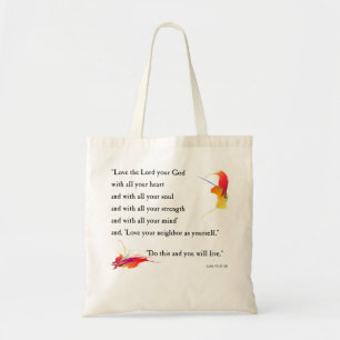Tote Bag Aimez le Seigneur, votre Dieu