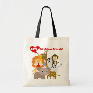 Tote Bag Aimez nos amis animaux