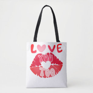 Tote Bag AIMEZ-vous les cadeaux personnalisés pour le grand
