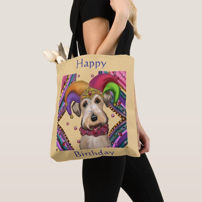 Tote Bag Airedale Terrier  (De près)