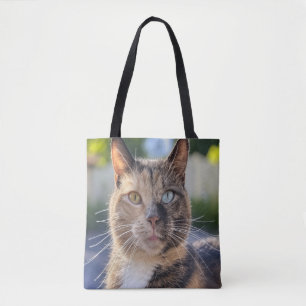 Tote Bag Ajouter une Personnaliser photo de chat