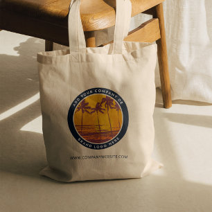 Tote Bag Ajouter votre entreprise Logo Salon d'affaires sit