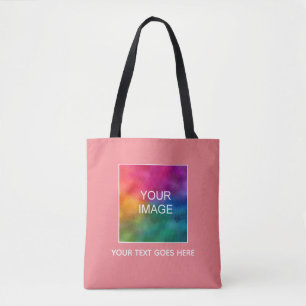 Tote Bag Ajouter Votre Texte Photo Ici Elégante Couleur Car