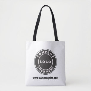 Tote Bag Ajoutez votre site Web d'entreprise et votre logo