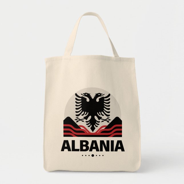 Tote Bag Albanie Union européenne (Devant)