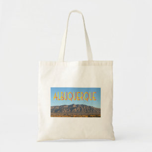 Tote Bag Albuquerque Nouveau-Mexique avec les monts Sandia