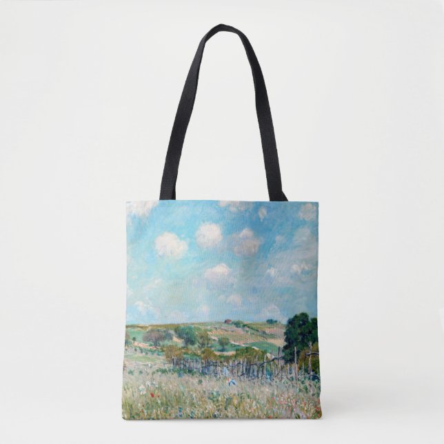 Tote Bag Alfred Sisley - Le pré (Devant)