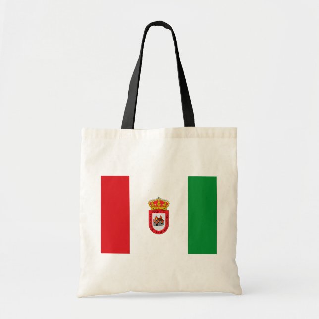 Tote Bag Algodonales drapeau d'Espagne, Espagne (Devant)
