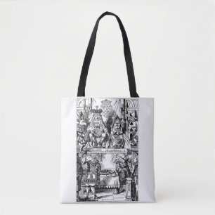 Tote Bag Alice au pays des merveilles vintage, Procès de la