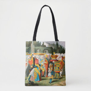 Tote Bag Alice Aventures Merveilleux Reine de Coeur