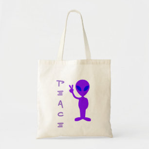 Tote Bag Alien de la paix