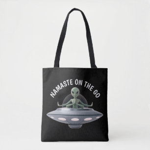 Tote Bag Alien de yoga