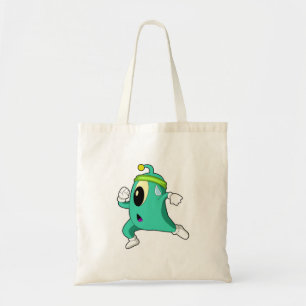 Tote Bag Alien en tant que coureur