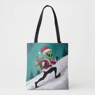Tote Bag Alien Père Noël