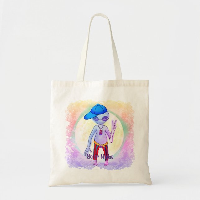 Tote Bag Alien Punk (Devant)