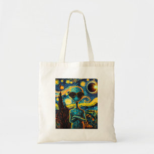 Tote Bag Alien total d'éclipse solaire
