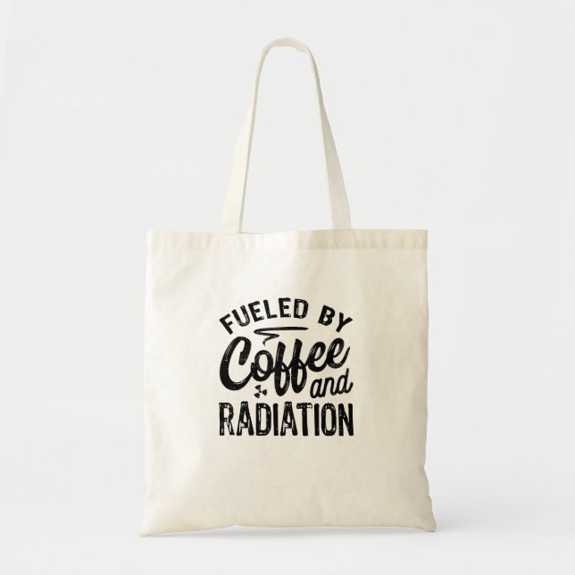 Tote Bag Alimenté Par Café Et Rayonnement (Devant)