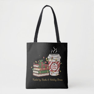 Tote Bag Alimenté par les livres et les bières des fêtes