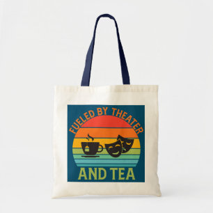 Tote Bag Alimenté par Théâtre et Tea Thespian professeur de