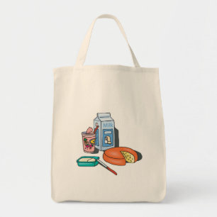 Tote Bag aliments laitiers