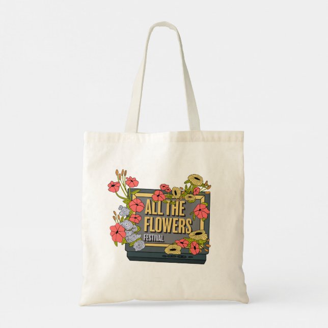 Tote Bag All the Flowers Festival  (Dos)