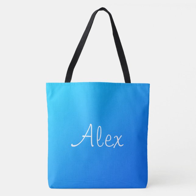 Tote Bag Allant Aqua (Devant)