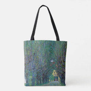 Tote Bag Allée dans le parc du château de Kammer par Gustav