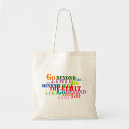 Tote Bag Aller au-delà des limites