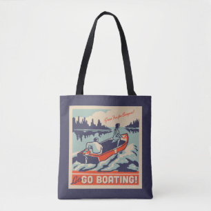 Tote Bag Allons en bateau