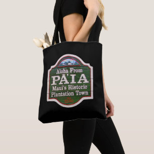 Tote Bag Aloha de Paia, Maui