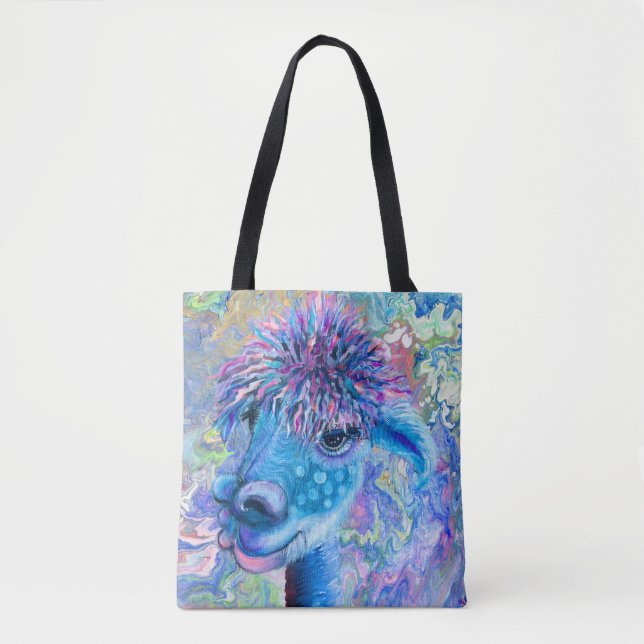 Tote Bag Alpaga - Betty 2 et Nora fourre-tout (Devant)