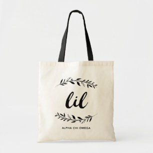 Tote Bag Alpha guirlande d'Omega   Lil de Chi