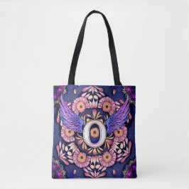 Tote Bag Alphabet O mandala