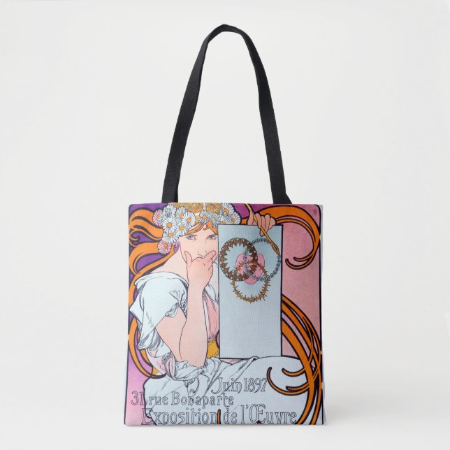 Tote Bag Alphonse Mucha (Devant)