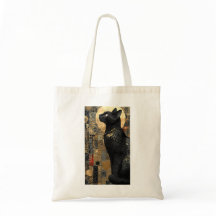 Amateur de Chat Art Nouveau Doré