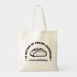 Tote Bag Amateur de pain Sourdough amusante trader citation