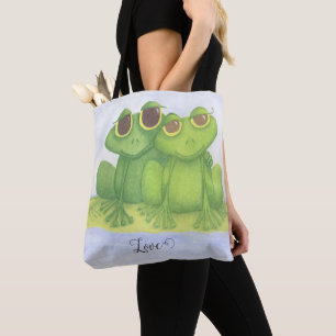 Tote Bag Amateurs adorables de grenouilles
