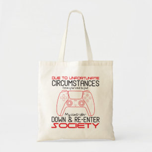 Tote Bag Amateurs De Jeux Poser Mon Contrôleur Drôle Joueur