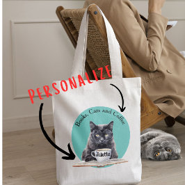 Tote Bag Amateurs de livres-cadeaux sac-livre-ver amoureux 