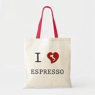 Tote Bag Amateurs d'espresso J'aime l'espresso